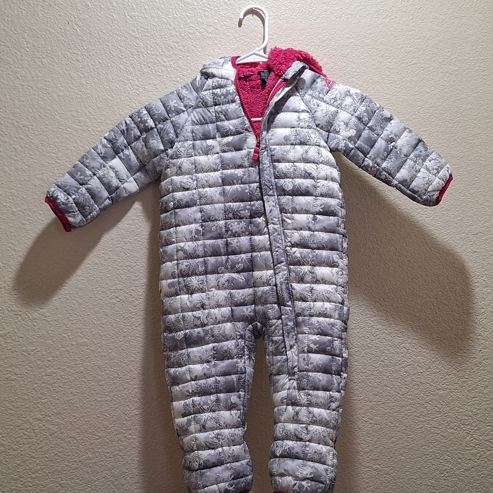Snozu Pink Fleece Snowsuit